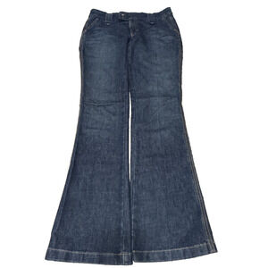 Vintage 2005 GAP Long and Lean Flare Jeans 8 Long